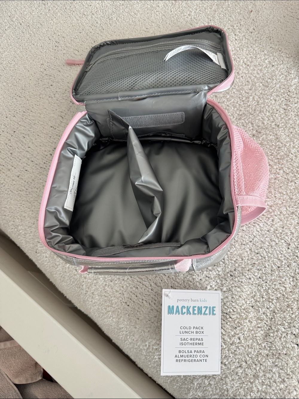 Pottery Barn Kids Cold Pack Lunch Box - Picture 2 of 3